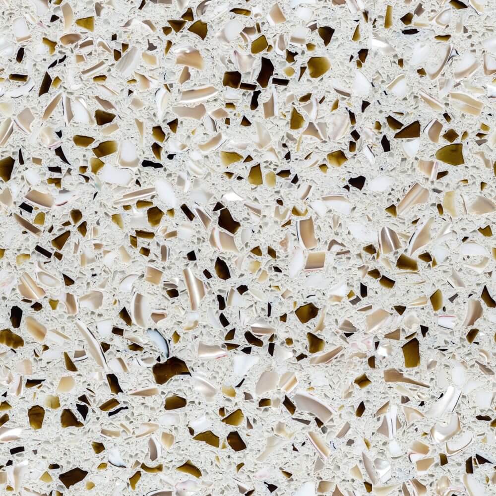 Recycled Glass Kitchen Countertops